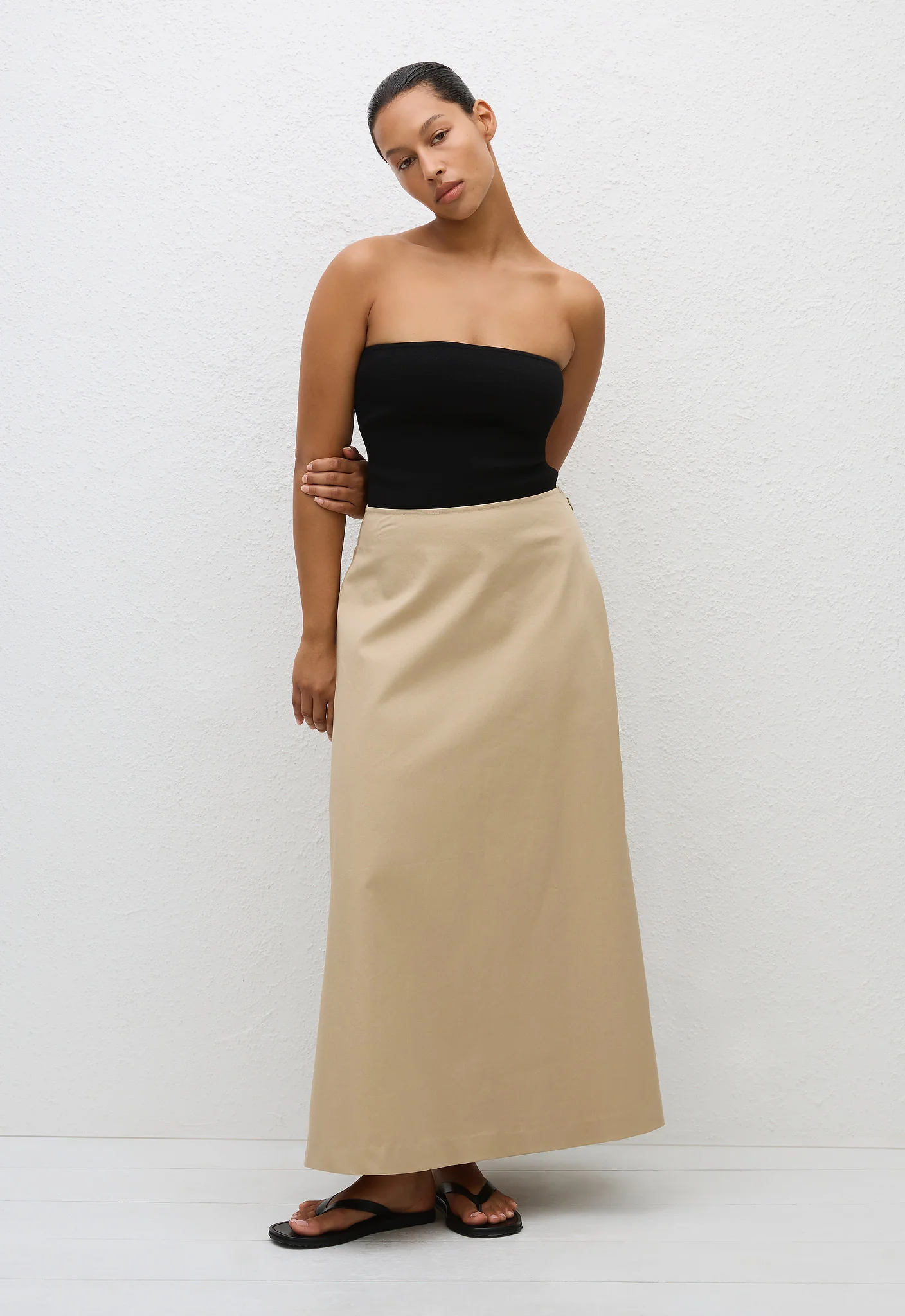 A-Line Skirt - Sand - Image 2