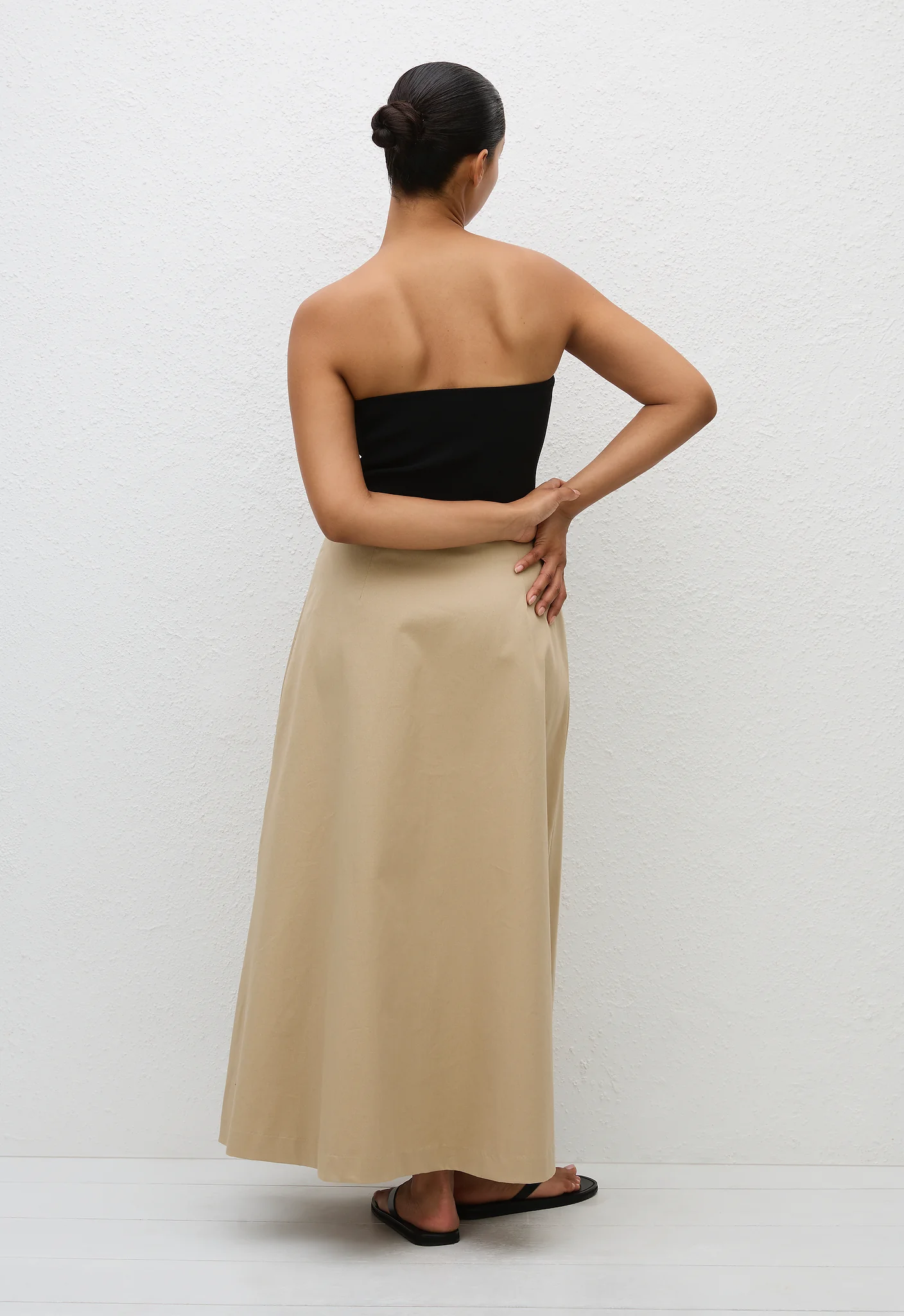 A-Line Skirt - Sand - Image 3
