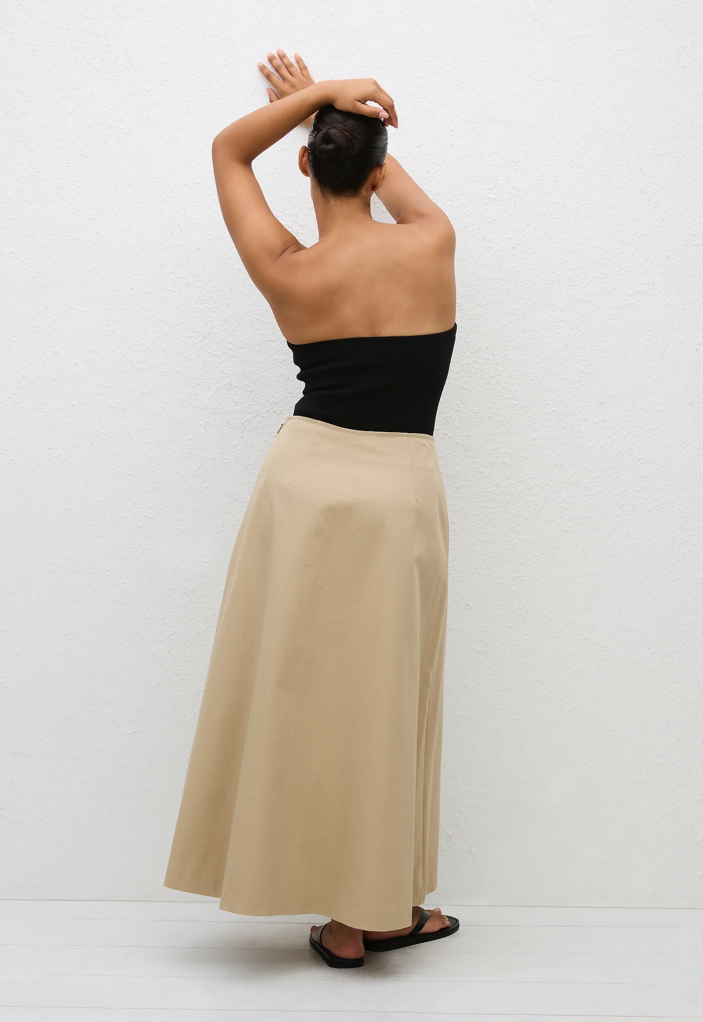 A-Line Skirt - Sand - Image 4