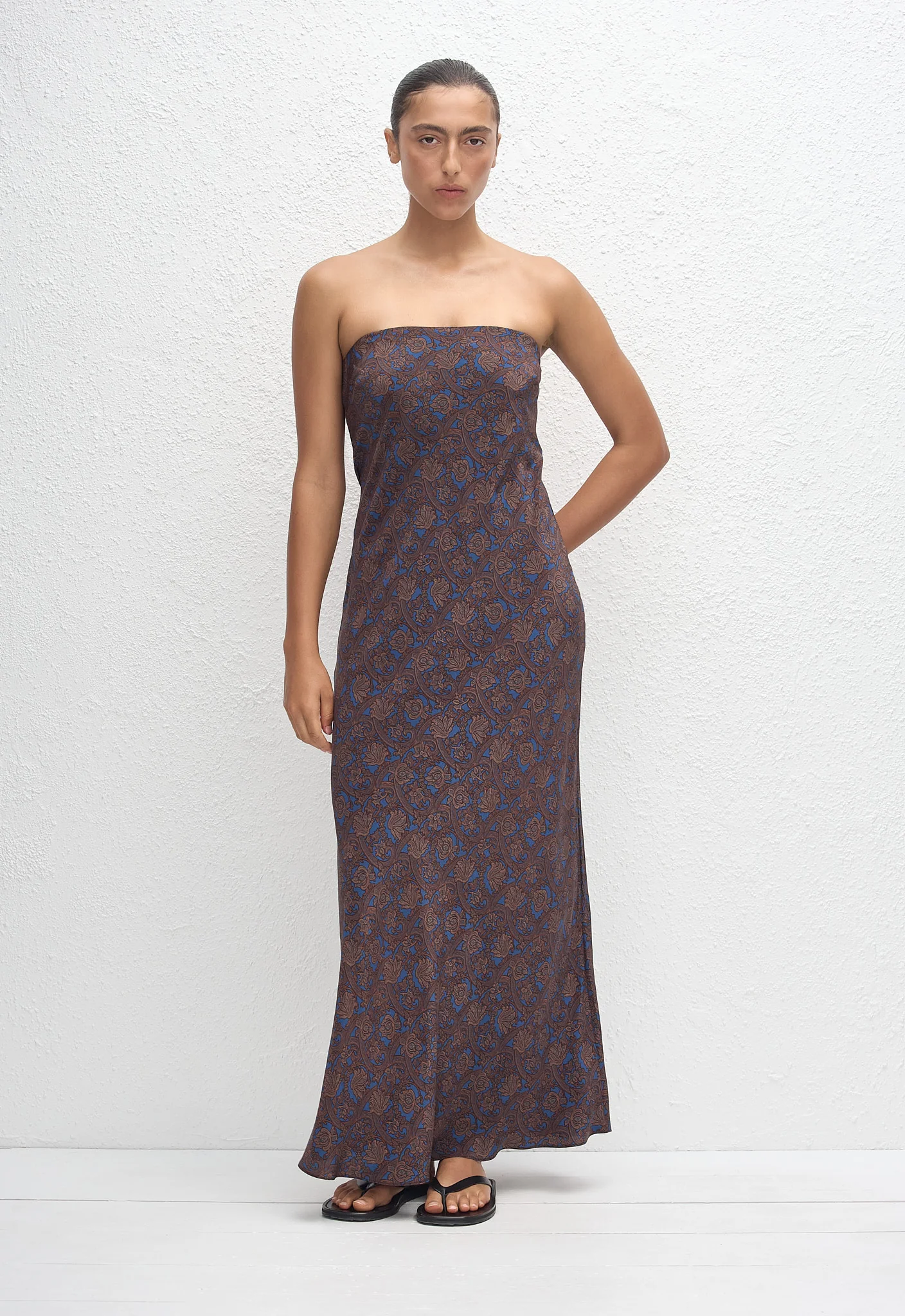 Bias Column Dress - Marrakesh