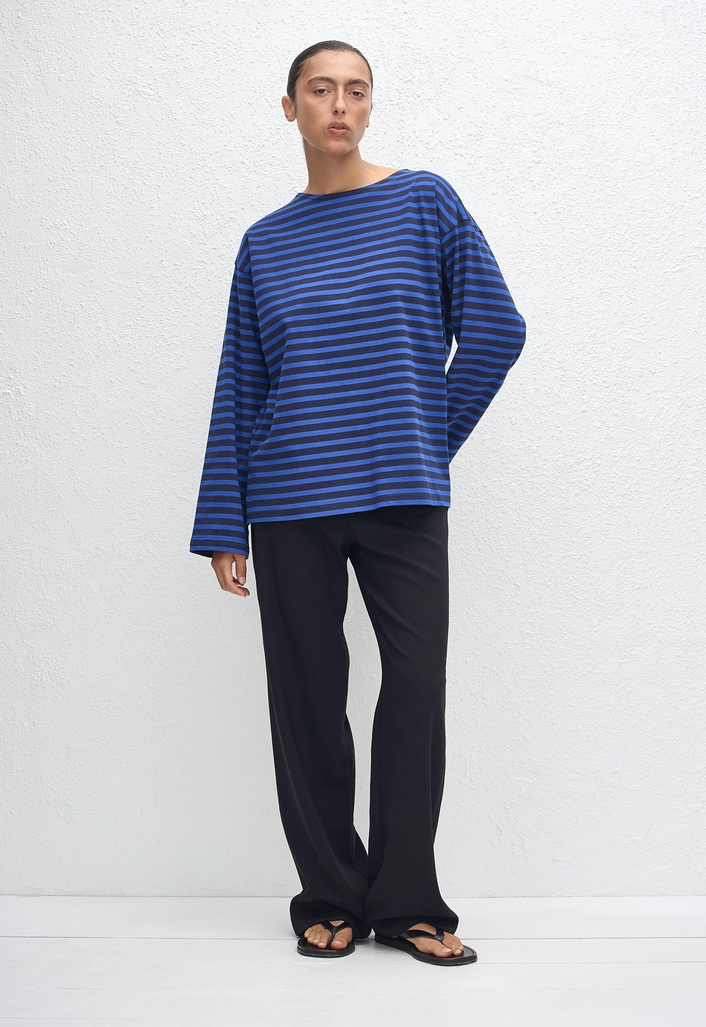 Breton Stripe Tee - Blue/Navy Stripe