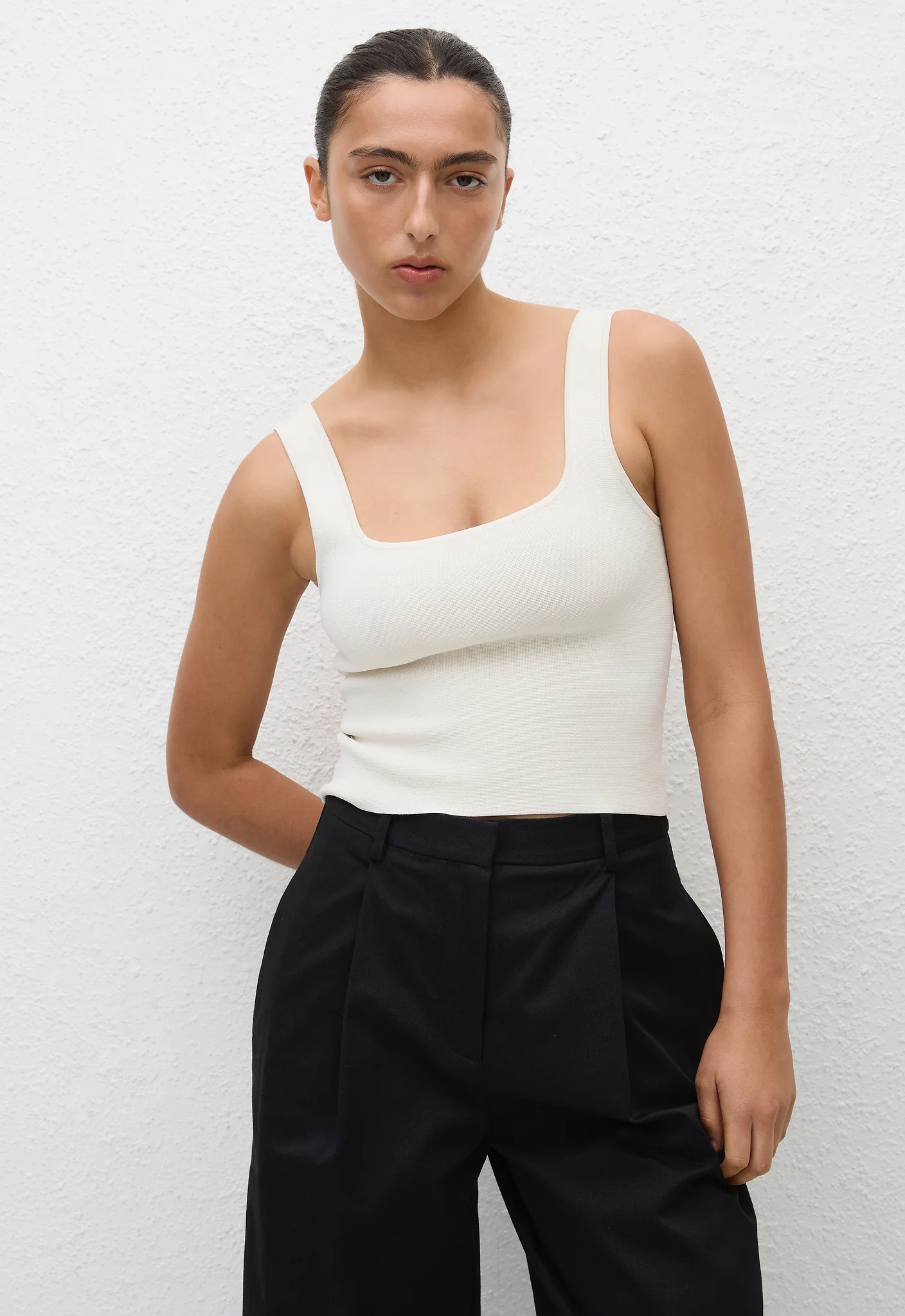 Classic Nineties Tank - Ecru - Image 2