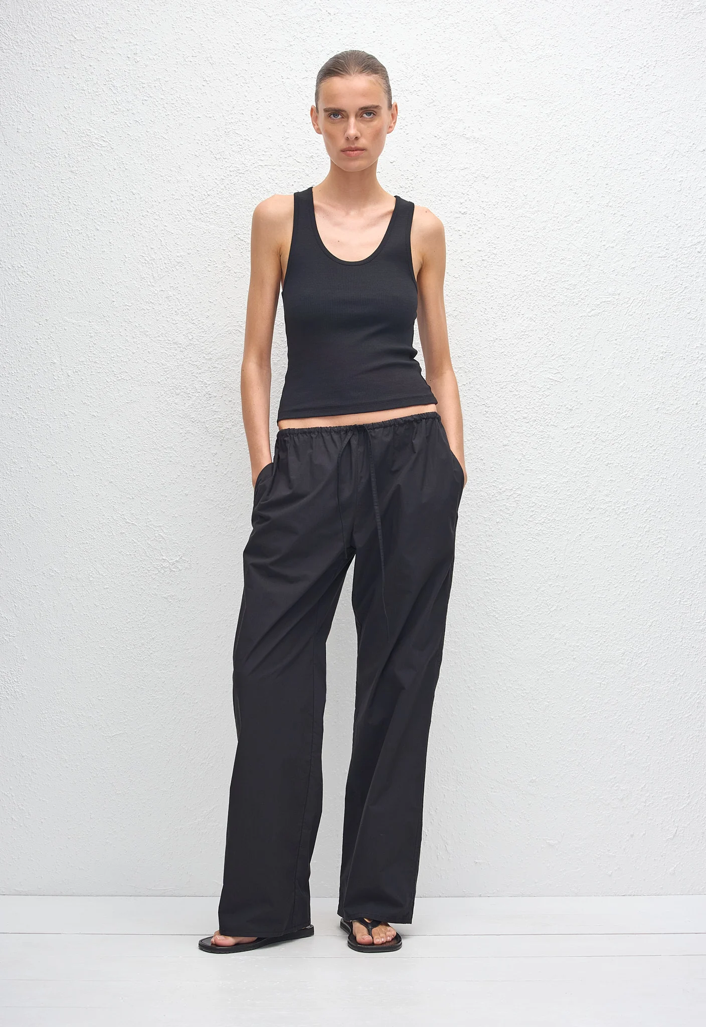 Classic Rib Tank - Black