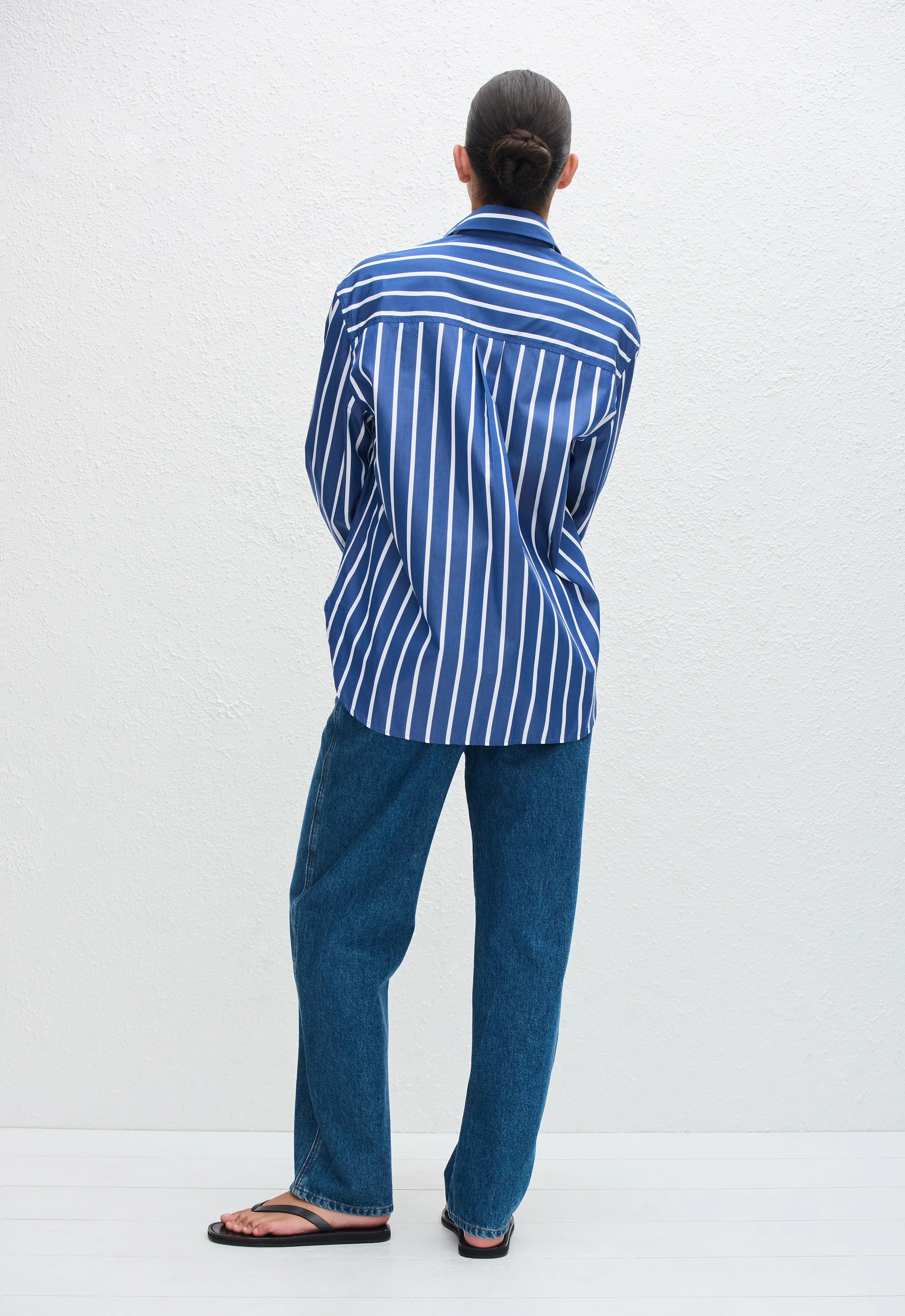 Classic Stripe Shirt - Marine Stripe - Image 4