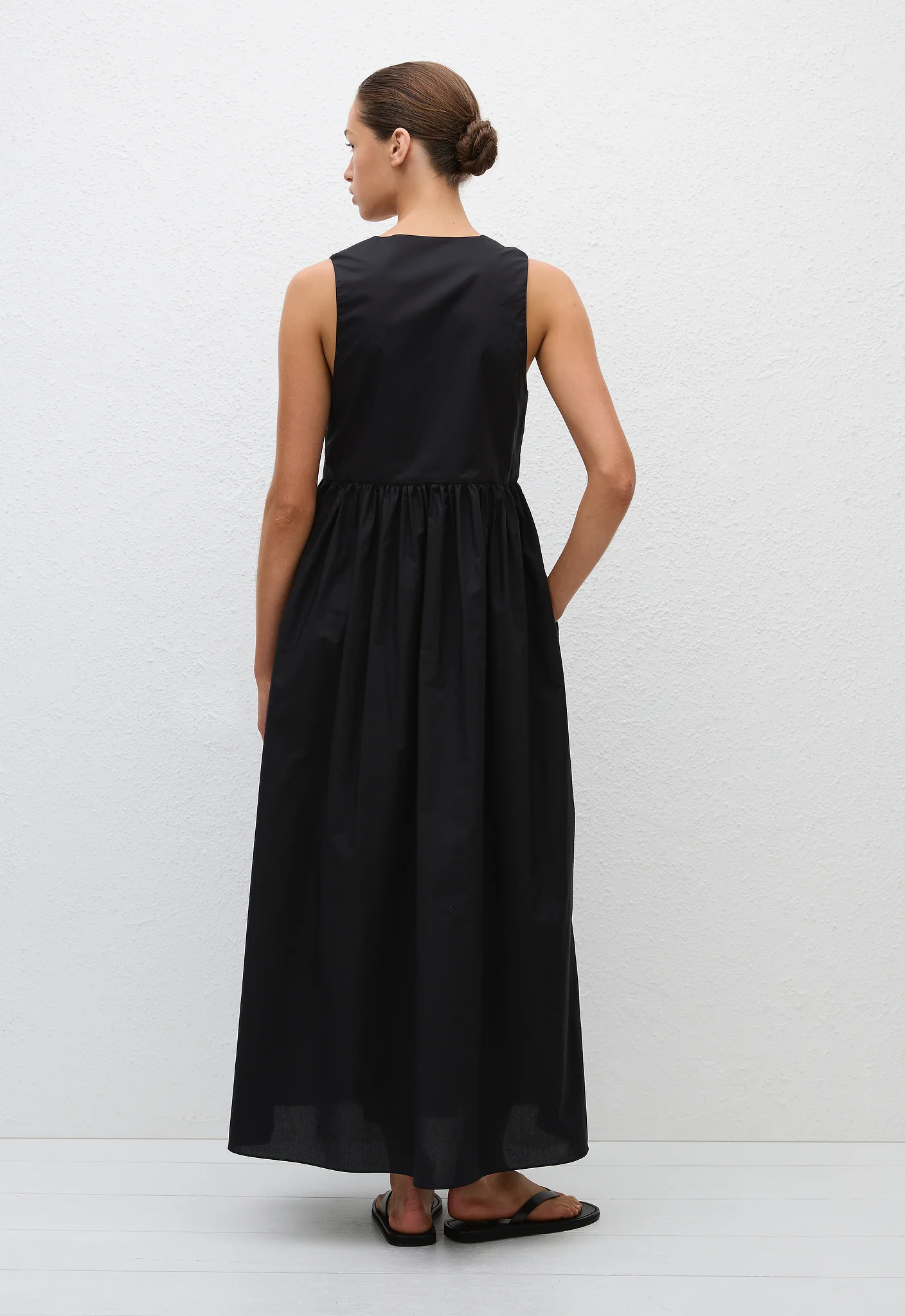 Deep U Sundress - Black - Image 3