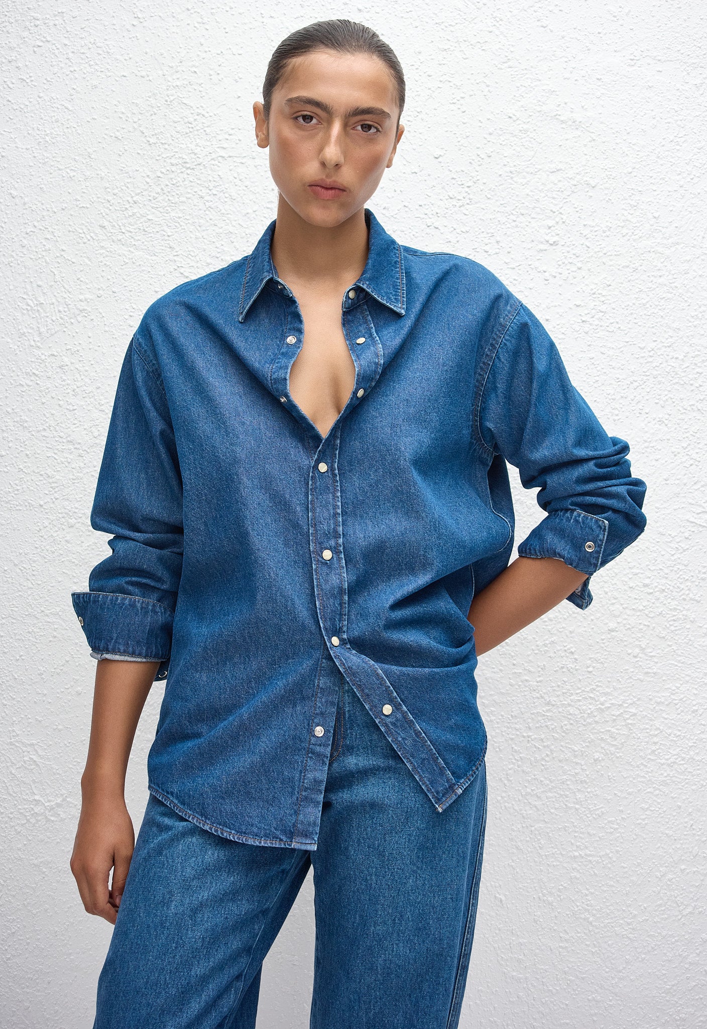Denim Shirt - Classic Wash - Image 2