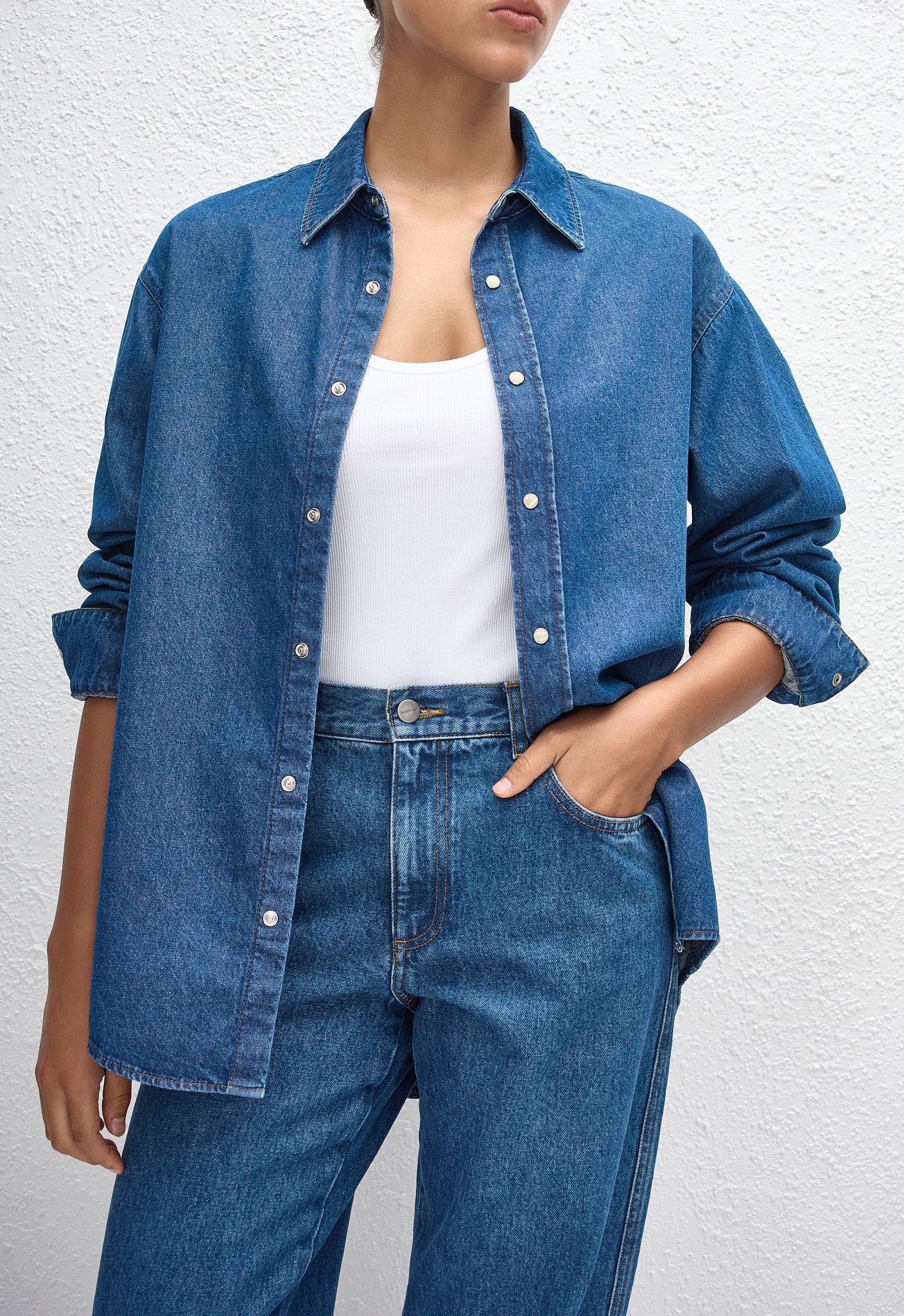 Denim Shirt - Classic Wash - Image 3