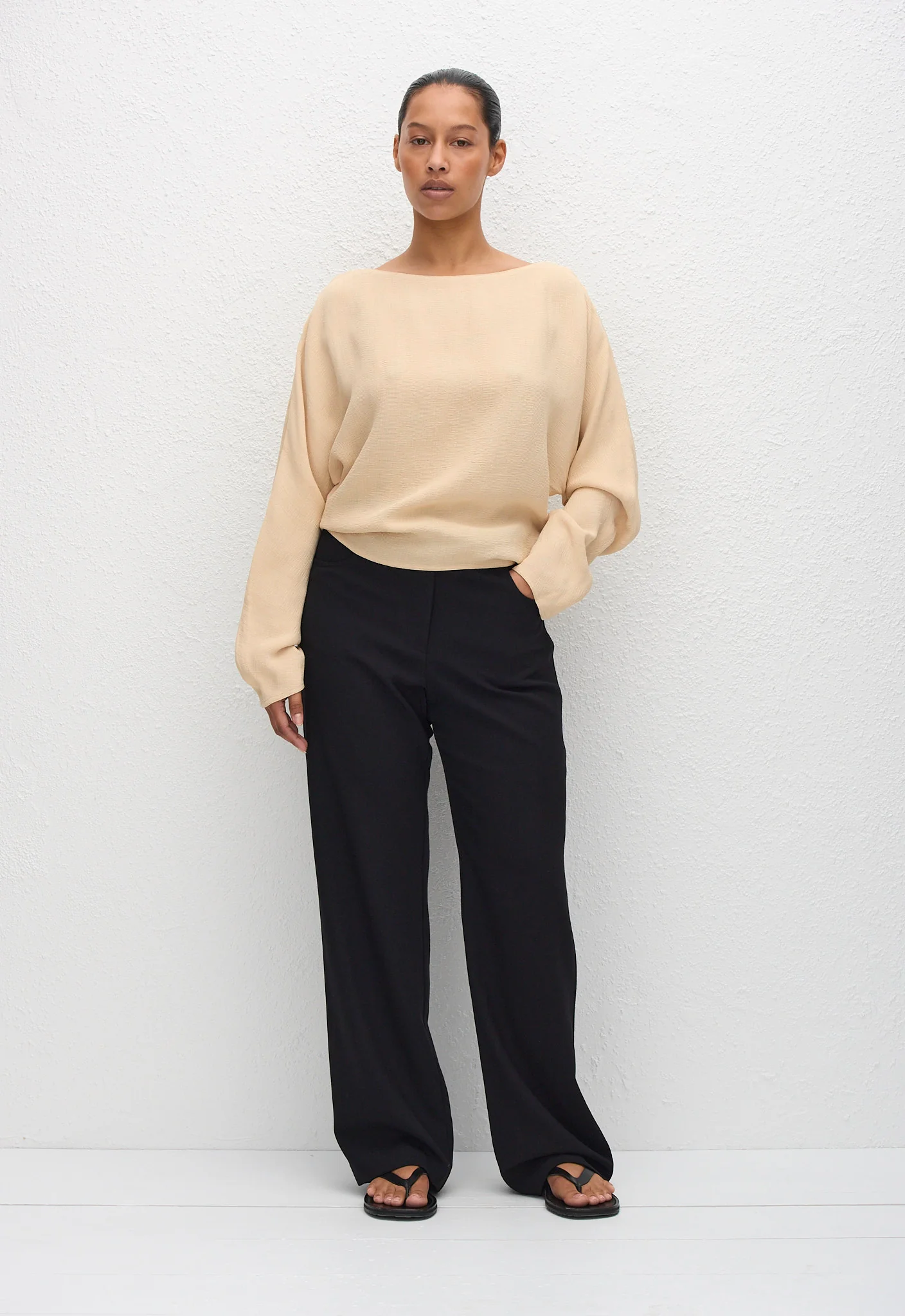 Dolman Blouse - Flax