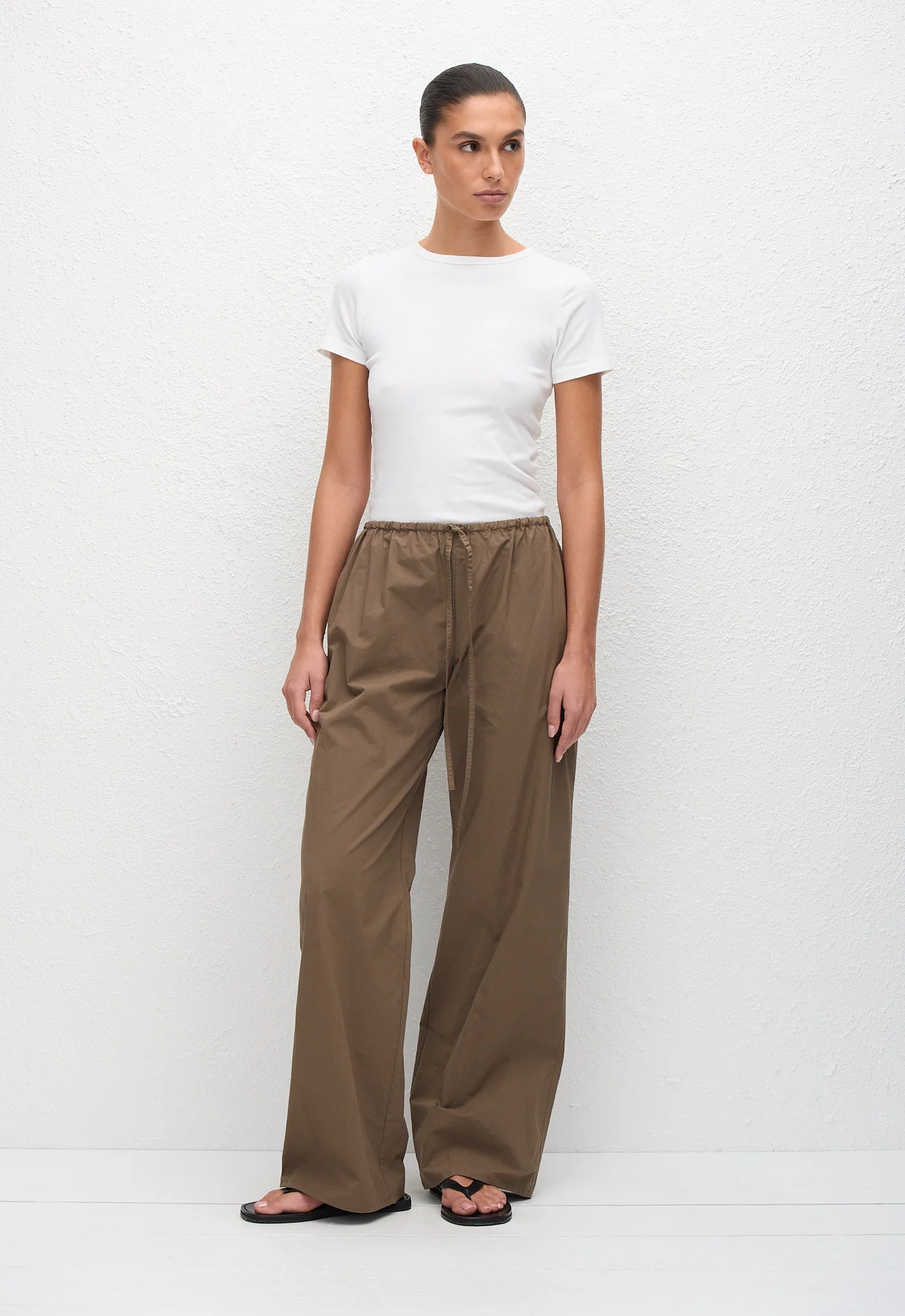 Drawcord Pant - Birch