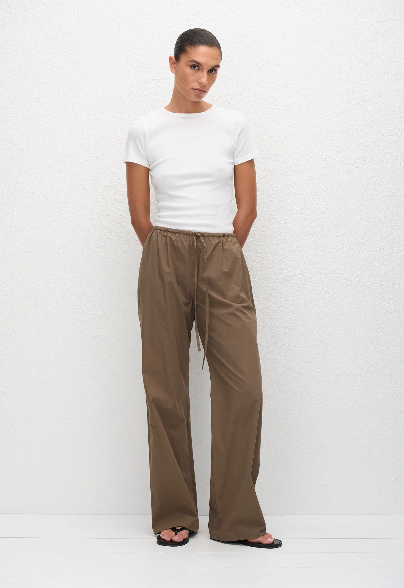 Drawcord Pant - Birch - Image 2