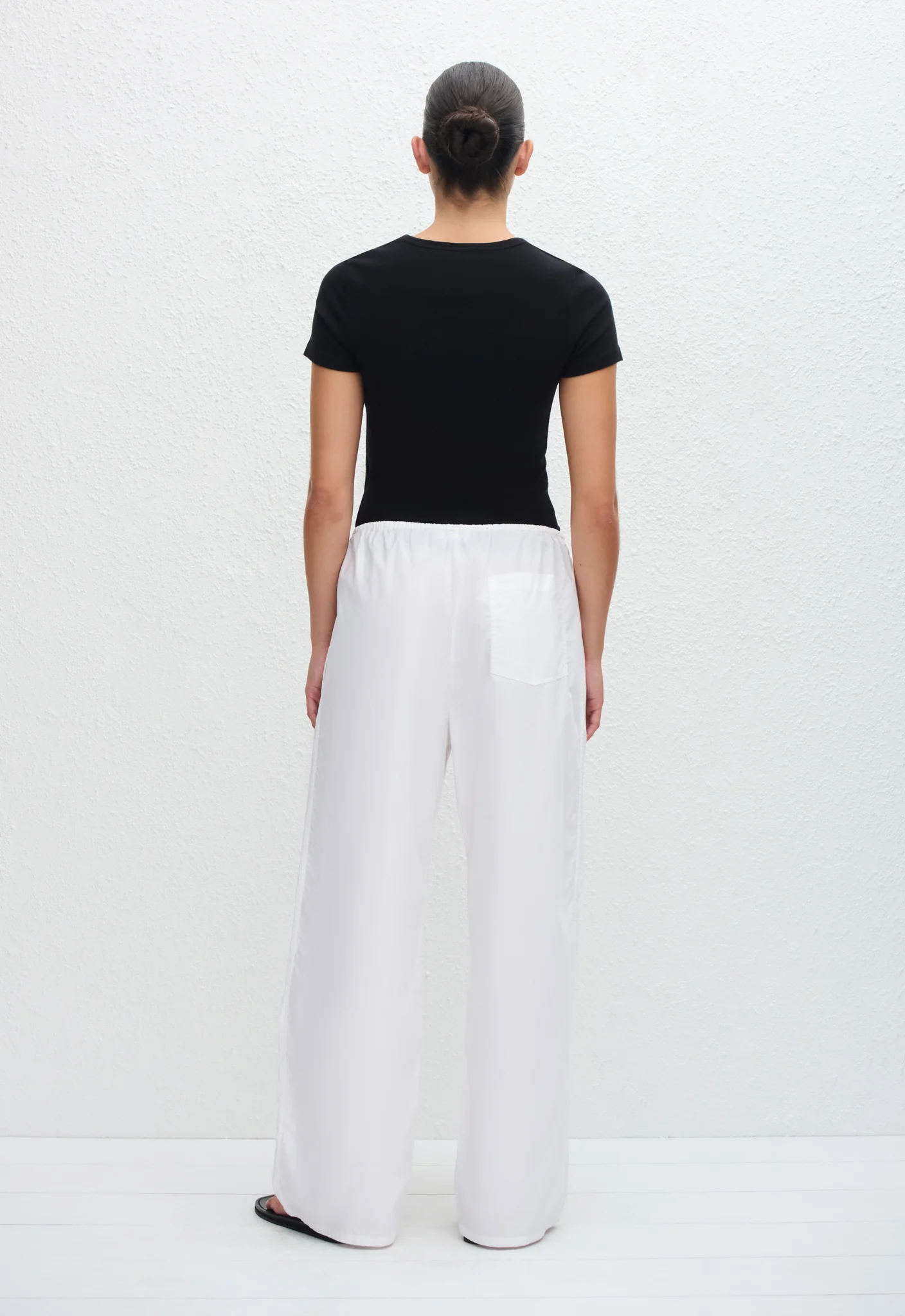 Drawcord Pant - White - Image 4