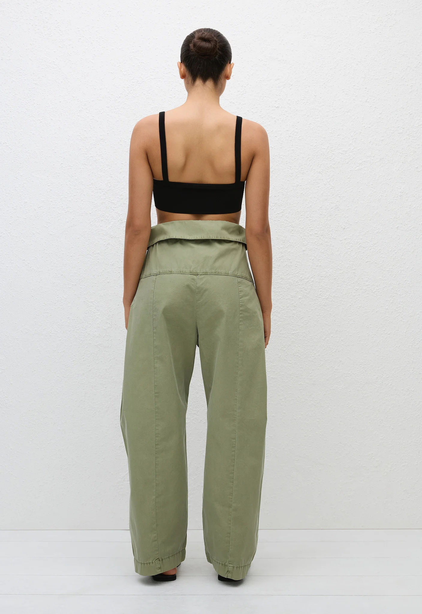 Fisherman Drawcord Pant - Oregano - Image 4