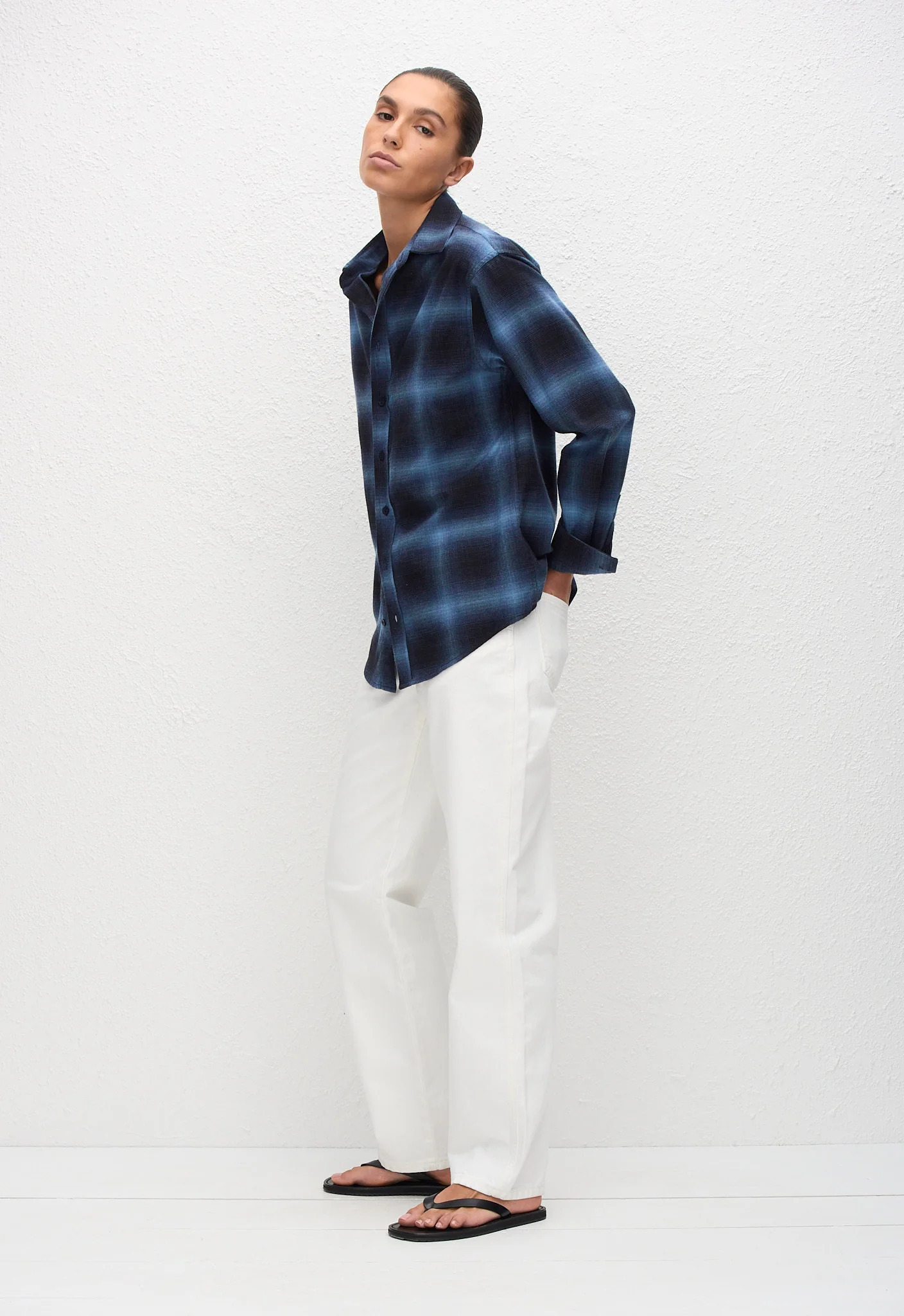 Flannel Shirt - Midnight Check - Image 2