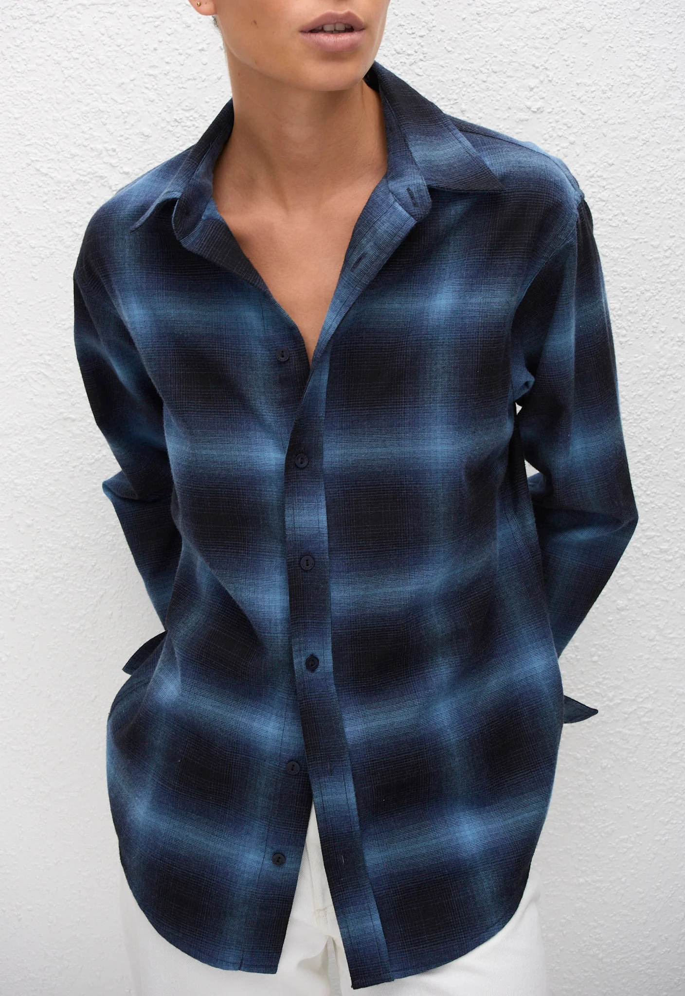Flannel Shirt - Midnight Check - Image 3