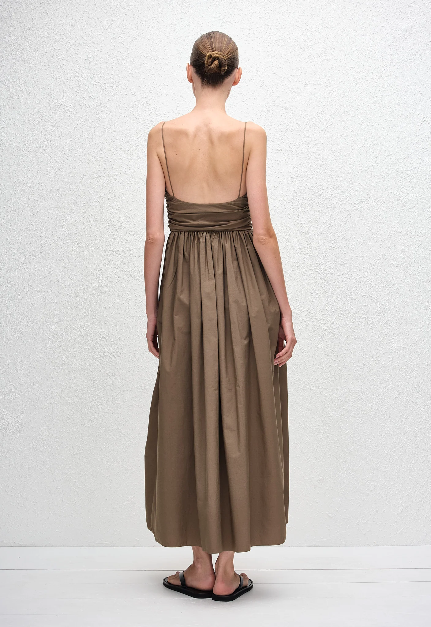 Gathered Bodice Dress - Birch - Image 4