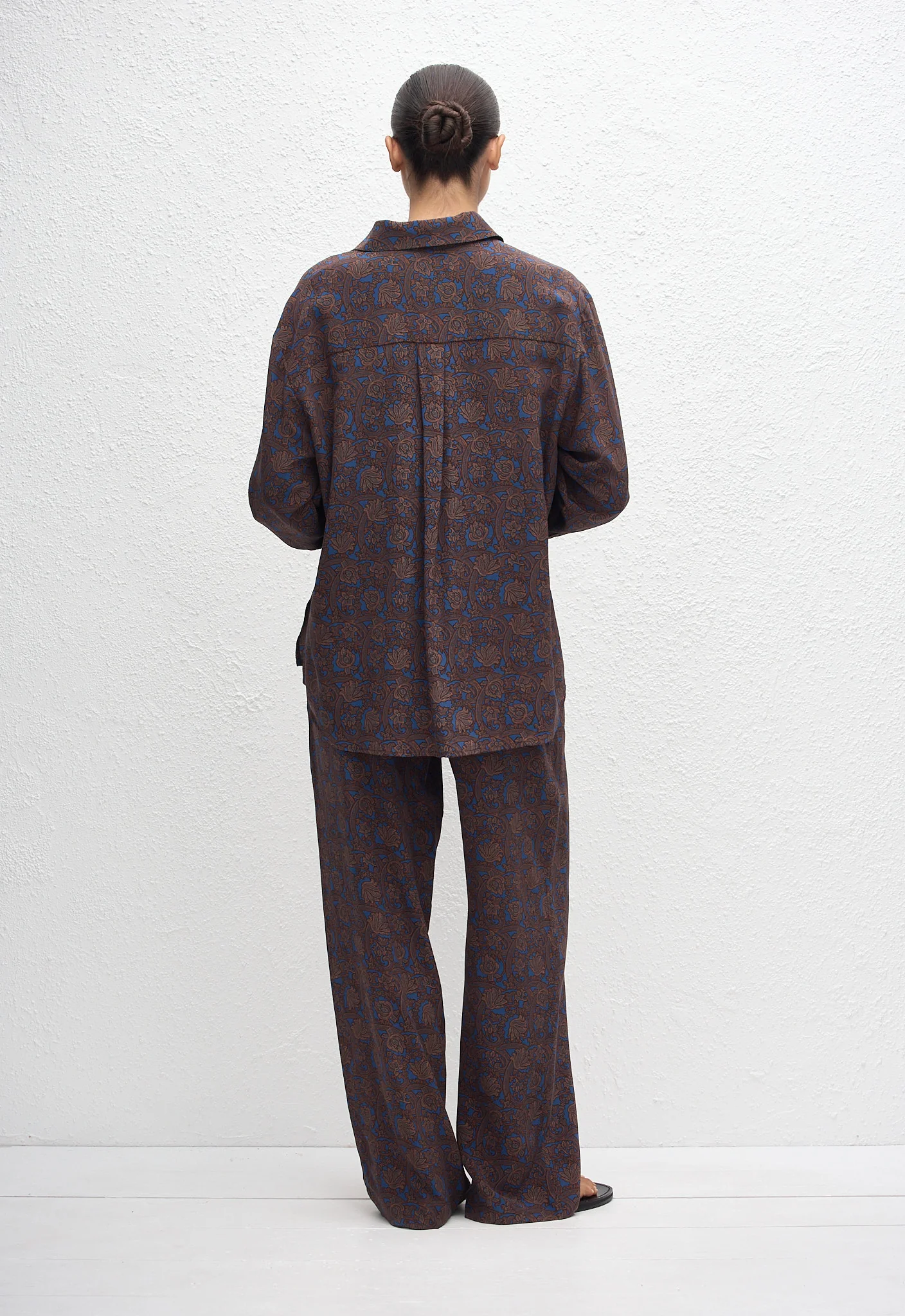 Long Sleeve Silk Shirt - Marrakesh - Image 4