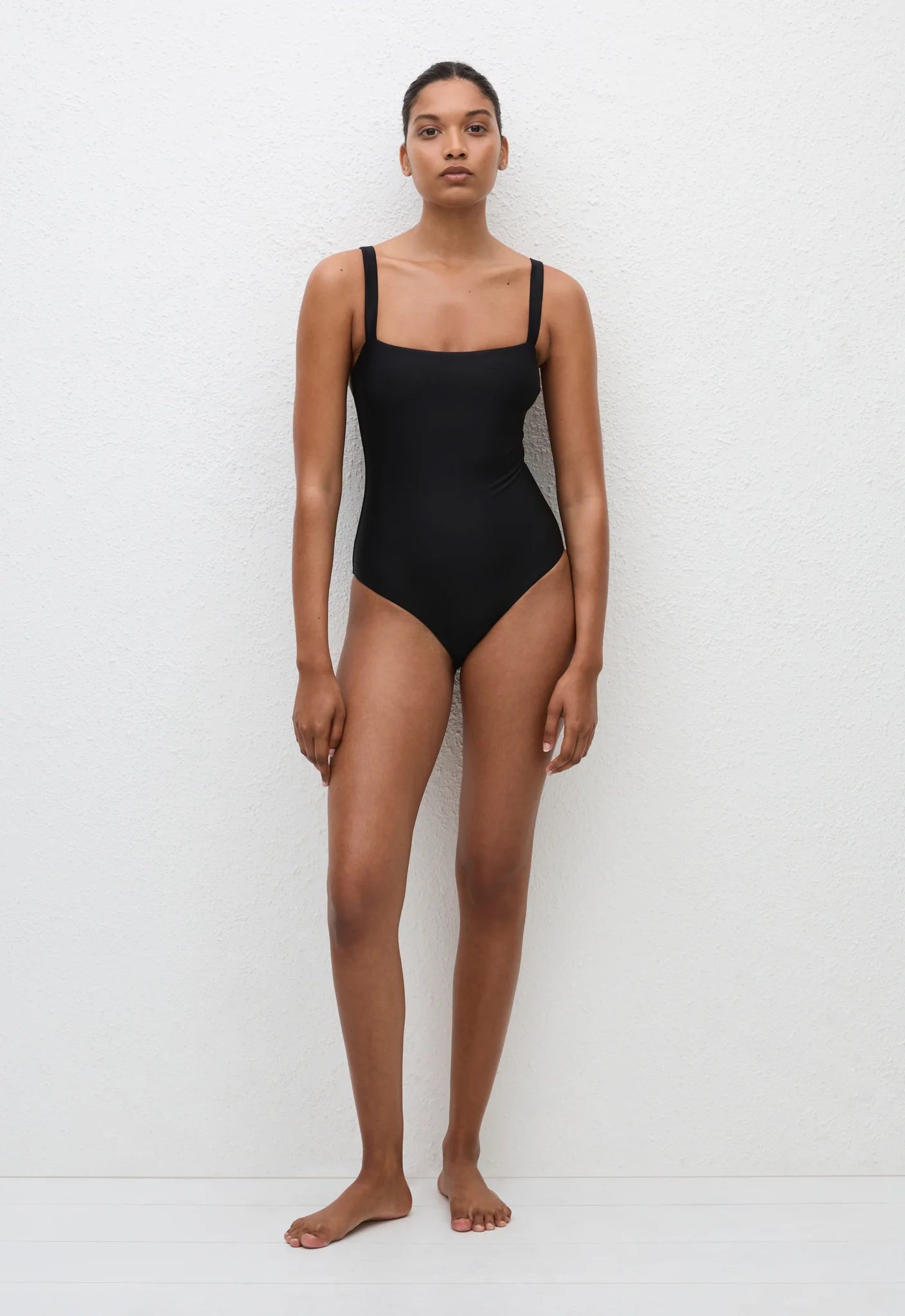 Square Maillot - Deep Black