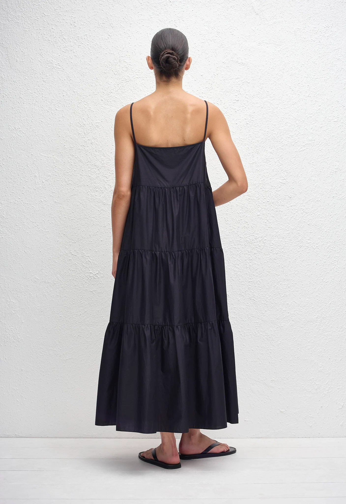 Tiered Sundress - Black - Image 3
