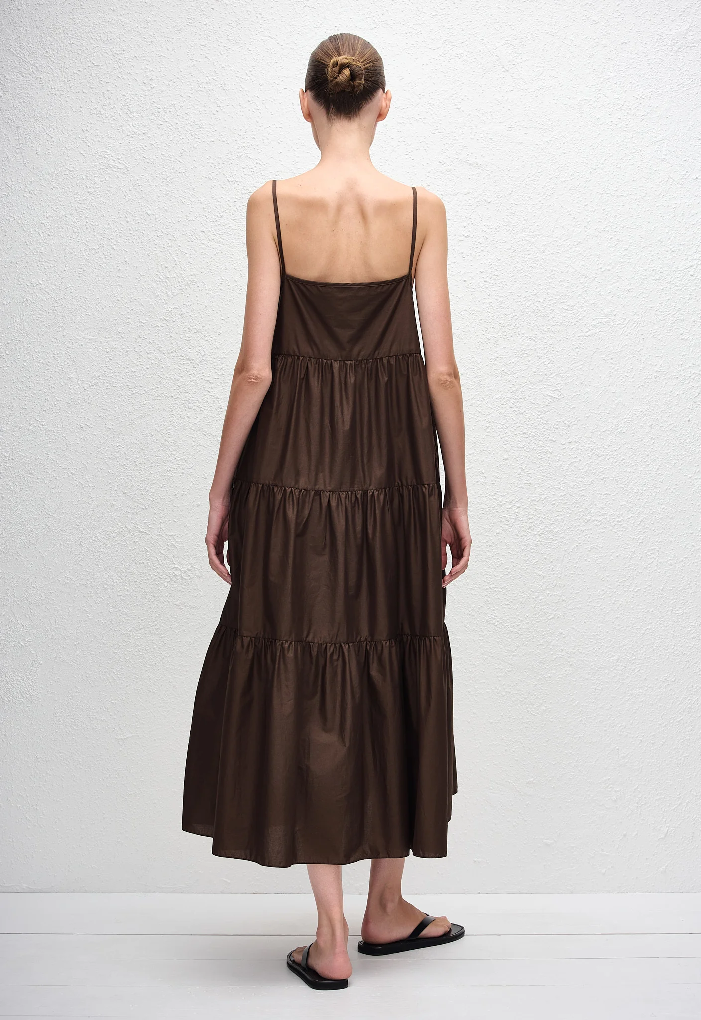 Tiered Sundress - Chocolate - Image 4