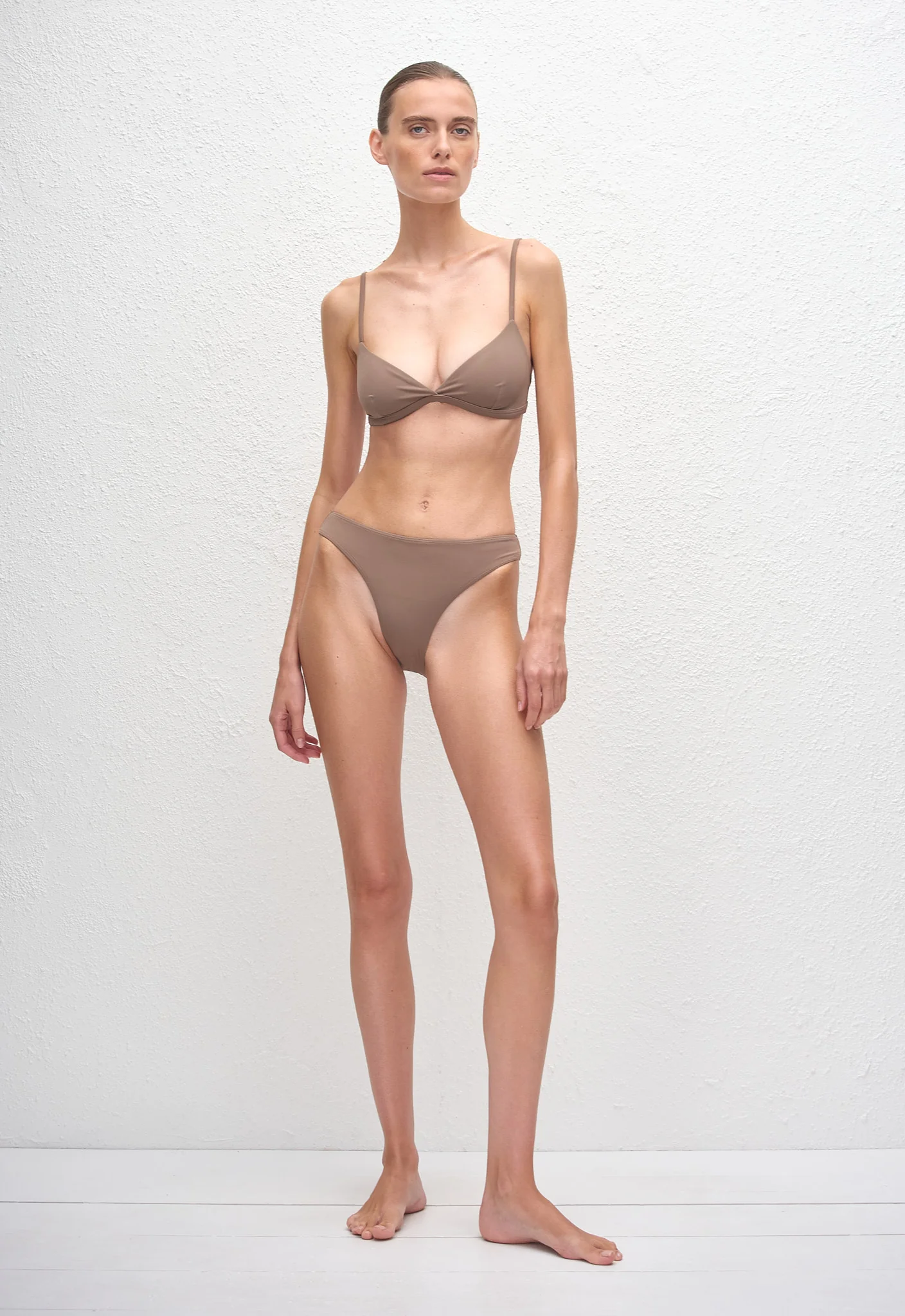 Tri Crop Top - Clay - Image 2