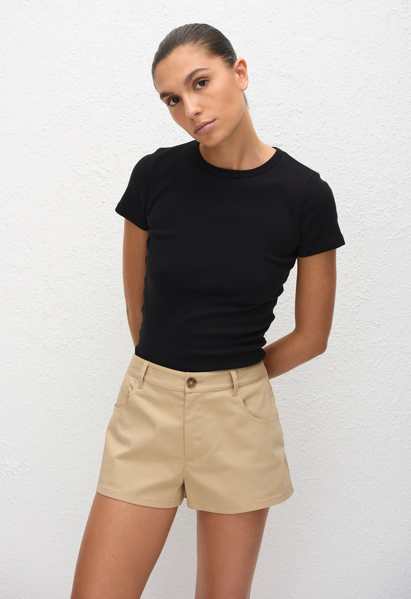Twill Short - Sand - Image 2